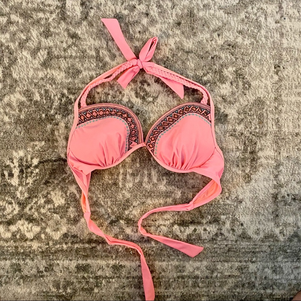 Coral Bikini Top